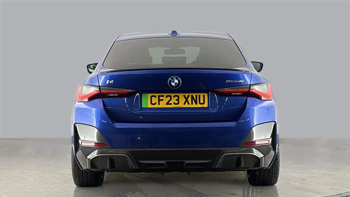 The BMW i4 Gran Coupe