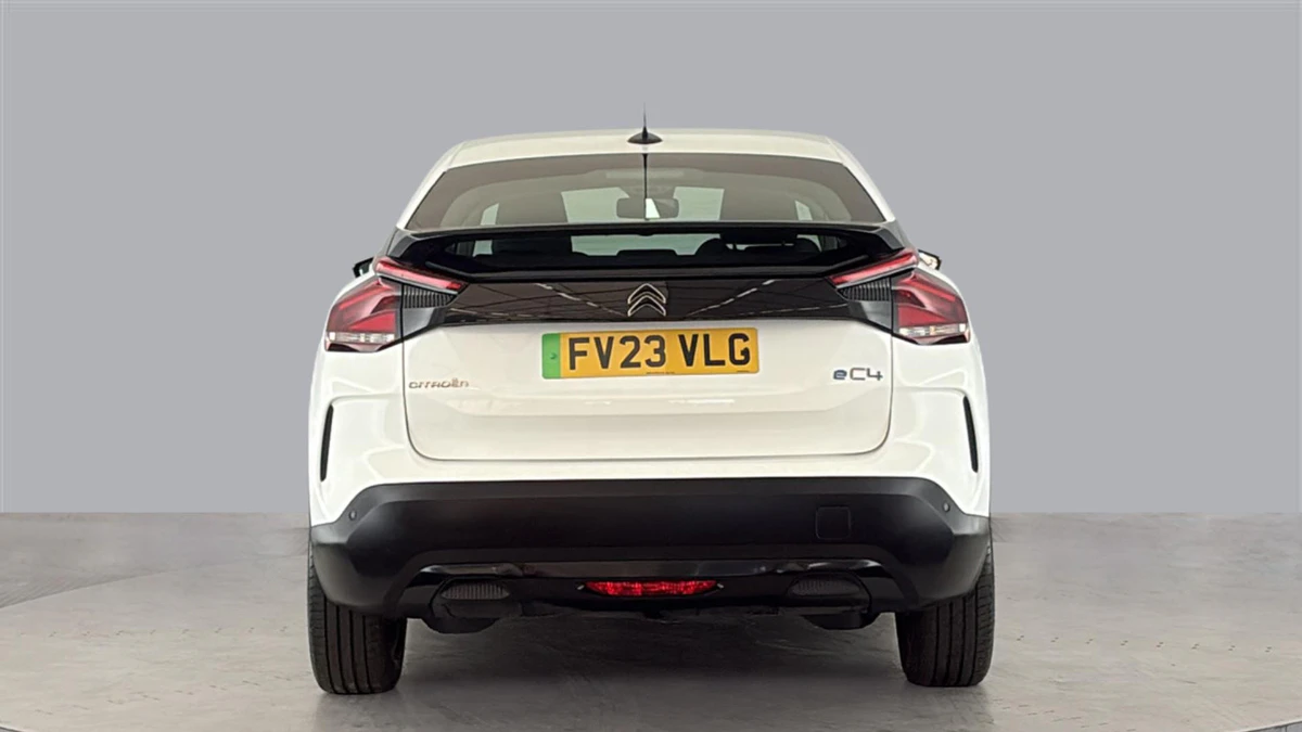 The Citroen e-C4 Electric Hatchback