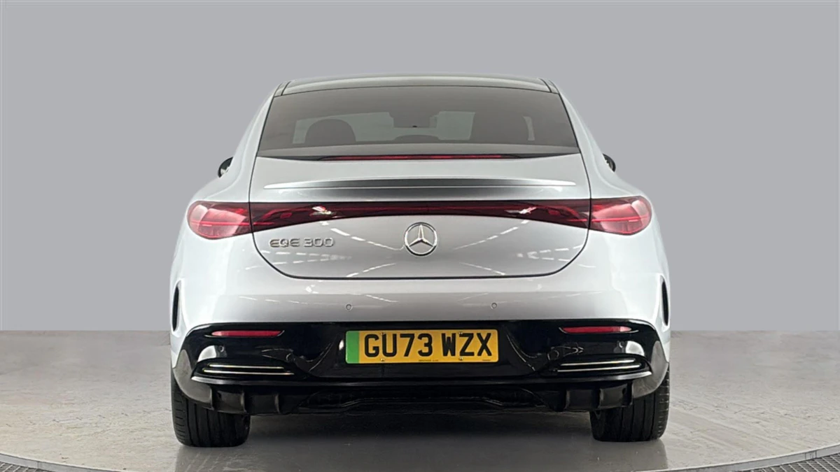 The Mercedes-Benz EQE Saloon