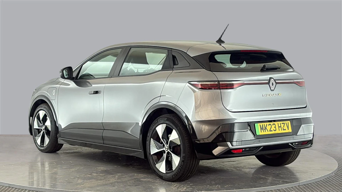 The Renault Megane e-Tech Hatchback