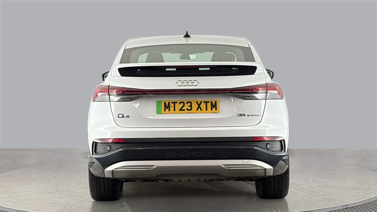 The Audi Q4 e-tron Sportback