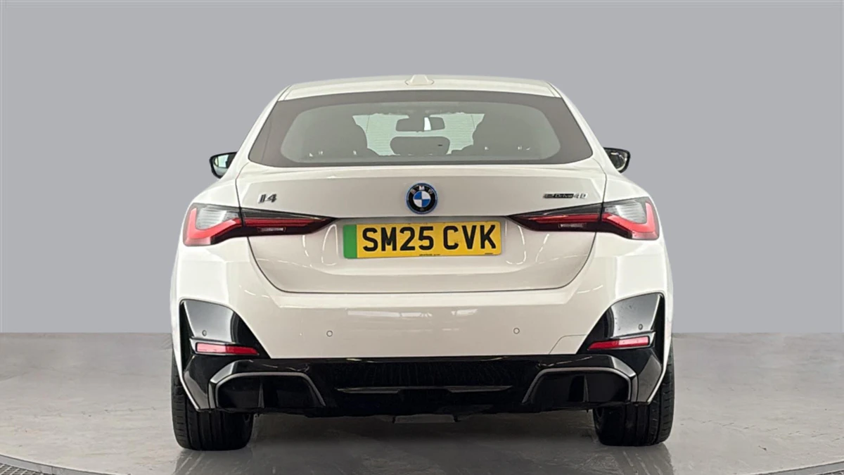 The BMW i4 Gran Coupe