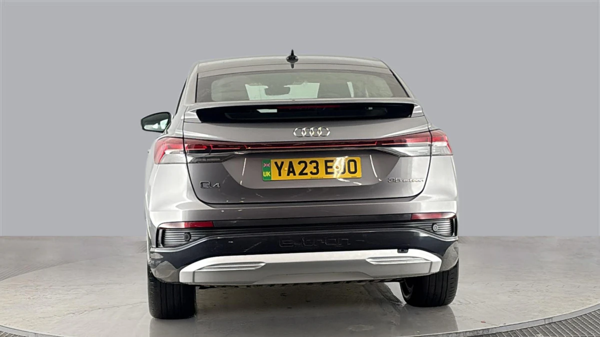 The Audi Q4 e-tron Sportback