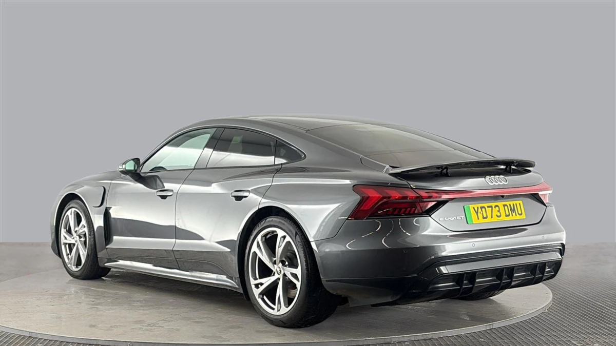 The Audi e-tron GT Saloon