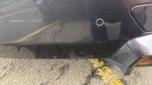 lower bumper scuff